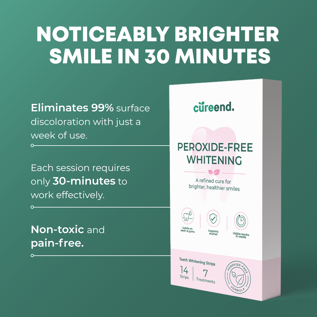 Peroxide-Free Whitening Strips