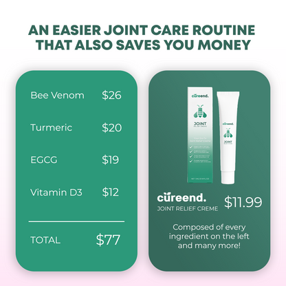 Crème de soulagement articulaire Cureend