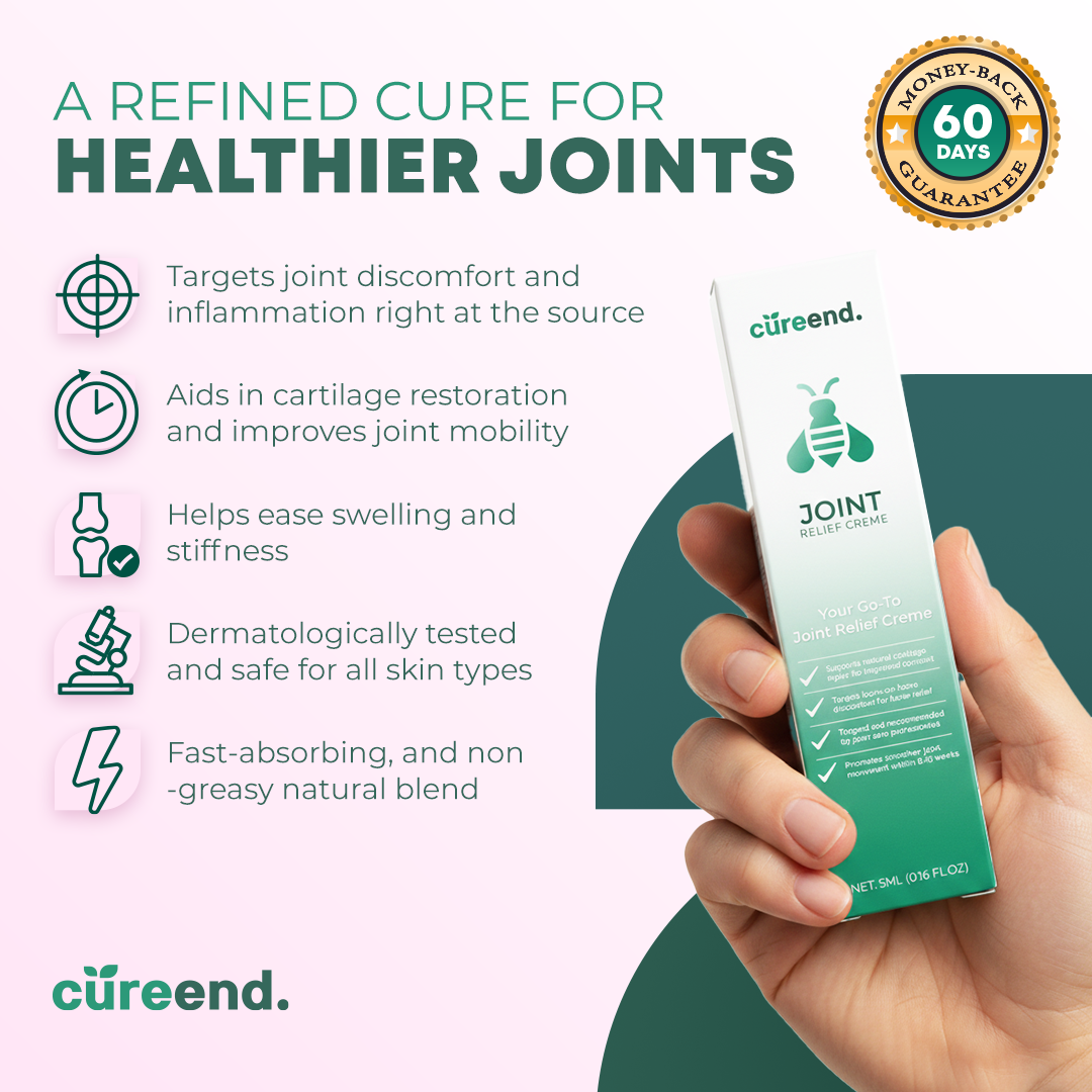 Crème de soulagement articulaire Cureend